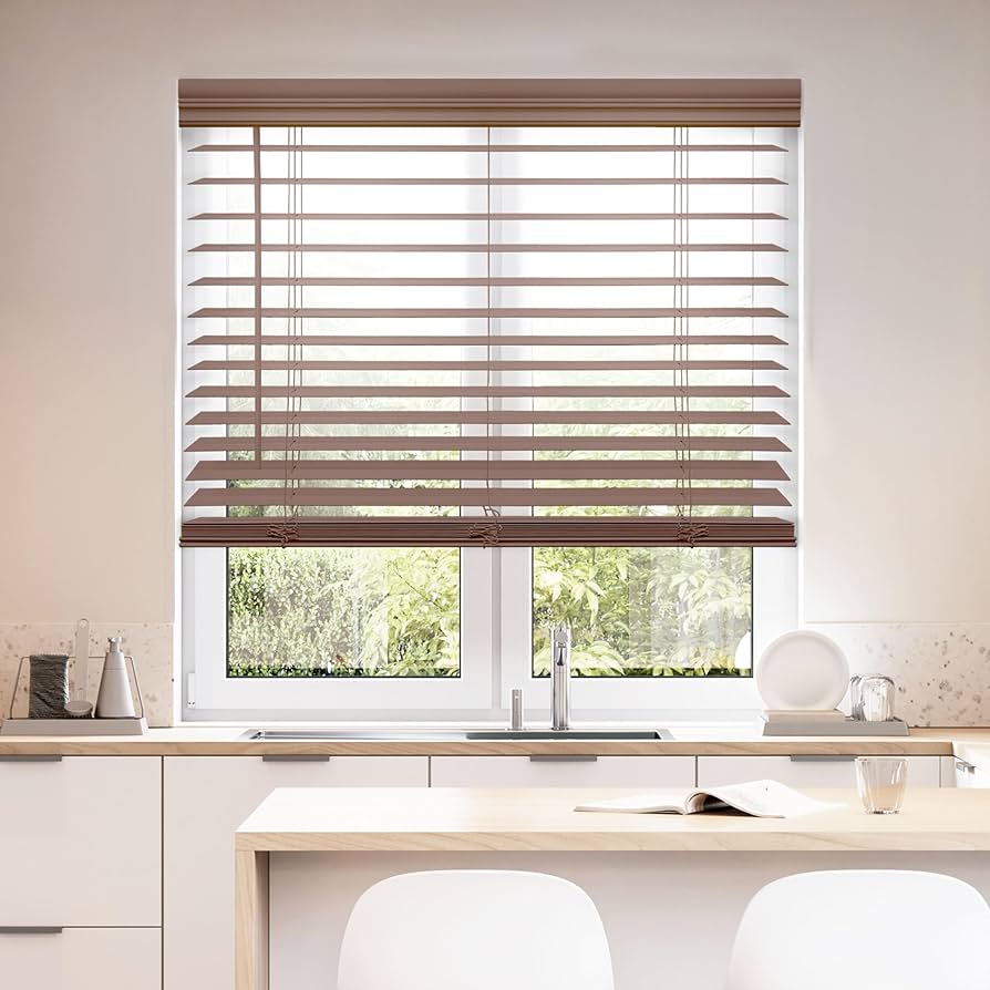Faux Wood & Real Wood Blinds gallery image 6